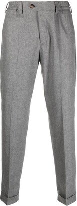 PT Torino Mid-Rise Cropped-Leg Trousers-AA