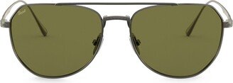 Oversized Aviator Sunglasses