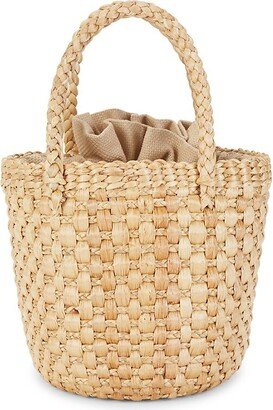 Sea & Grass Quinn Seagrass Straw Bucket Bag