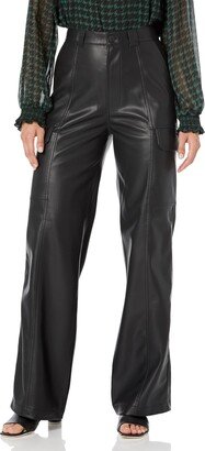 Women's High Rise Wide Leg Cargo Jean-AA