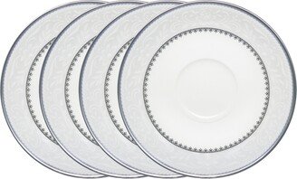 Brocato Set of 4 Saucers, Service For 4