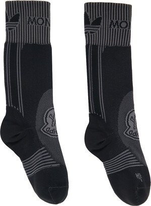 Moncler x adidas Originals Black Socks-AA