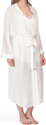 Silk Washable Robe for Women