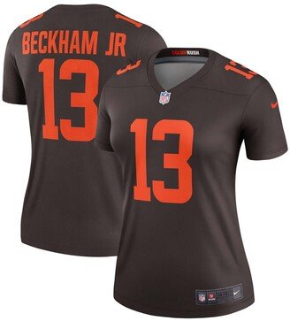 Women's Odell Beckham Jr. Brown Cleveland Browns Alternate Legend Jersey