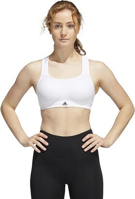 Tailored Impact Training High Support Bra (White/Black) Women's Bra