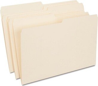 HITOUCH BUSINESS SERVICES File Folders 1/2 Cut Legal Size Manila 100/Box TR116939/116939