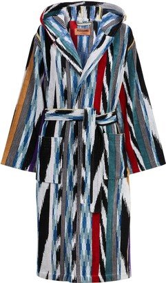 MISSONI HOME COLLECTION Clint hooded bathrobe