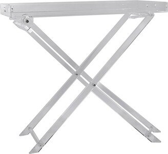 DesignStyles Acrylic Folding Tray Table