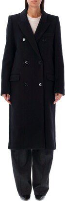 Enarryli Double Breasted Long Coat