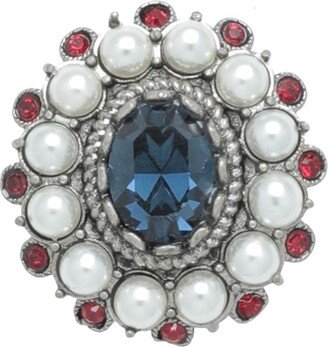 Brooch Blue