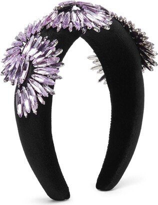 Hair Band Stones crystal-embellished headband-AA