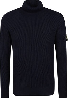 Turtleneck Ribbed Sweater-AC