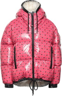 3 MONCLER GRENOBLE Down Jacket Fuchsia