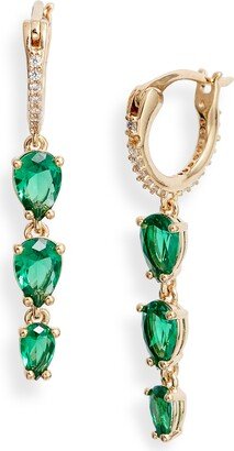 Emerald Isle Cubic Zirconia Drop Earrings