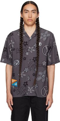 AAPE by A Bathing Ape Black Moonface Shirt