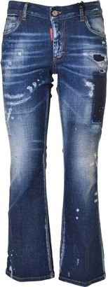 Distressed Skinny Jeans-BC