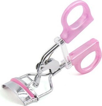 Unique Bargains Plastic Handle Portable Eye Curling Eyelash Curler Clip Beauty Cosmetic Tool Pink 3.9 x 1.5