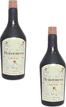 Silly Squeaker Liquor Bottle Hens R Messy, 2-Pack Dog Toys