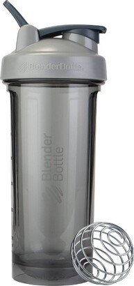 BlenderBottle 28oz Pro Series Tritan Mixer Water Bottle - Pebble Gray