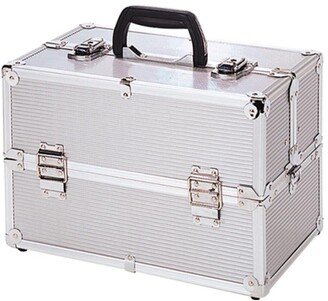 TZ Case TC-06 SS Basic Beauty Case, Silver Stripe