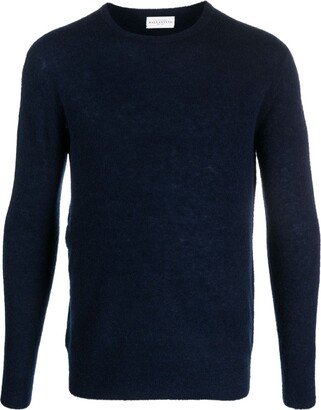 Long-Sleeve Wool-Blend Jumper