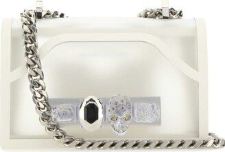 Jeweled Mini Satchel Bag