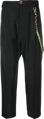 Pleated Tapered Trousers-AB