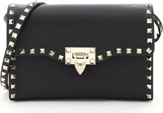 Garavani Rockstud Foldover Top Shoulder Bag-AA