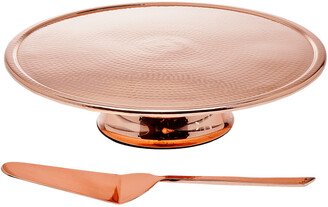 Copper Finish Cake Stand