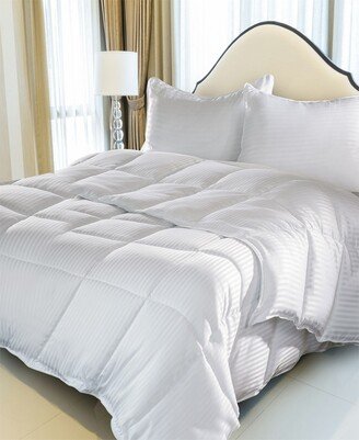 Striped Down Alternative Comforter, King