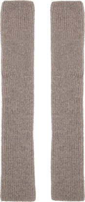 Gray Thumbhole Arm Warmers