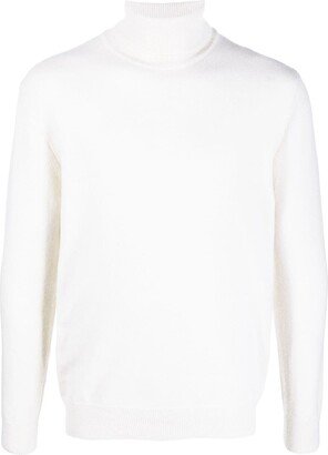 Roll Neck Cashmere-Wool Jumper