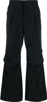 Straight-Leg Trousers-AX