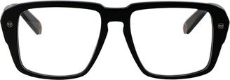 Philipp Plein Eyewear Square Frame Glasses-AB