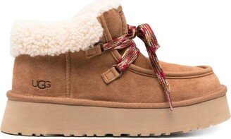 Funkarra Cabin shearling-detail boots