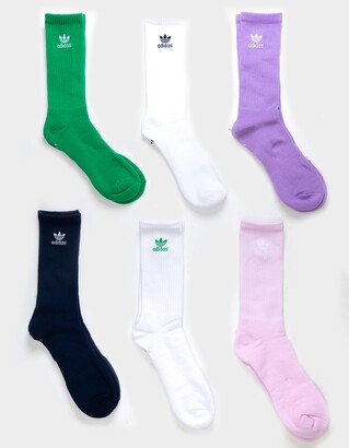 Trefoil 6 Pack Crew Socks