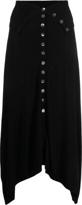 Alessi knitted midi skirt