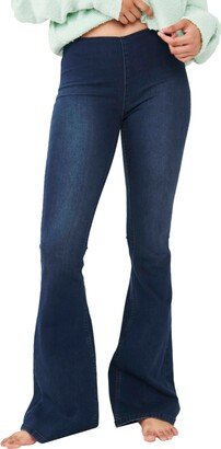 We the Free Gummy Pull-On Flare Leg Jeans