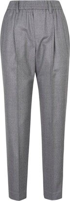 Straight Leg Trousers-CH