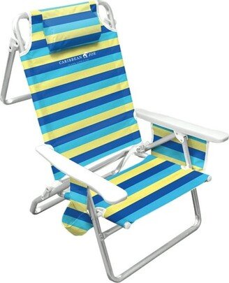 Ealdun Trade LLC Deluxe Folding Aluminum Beach Chair