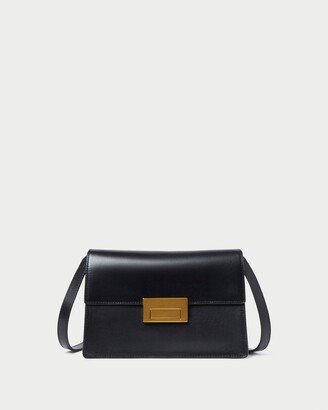 Delphine Black Clutch