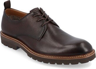 Davies Tru Comfort Foam Plain Toe Lace-up Derby, Brown 10.5