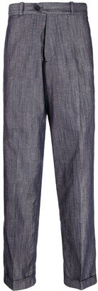 PT Torino Straight-Leg Tailored Trousers-AL