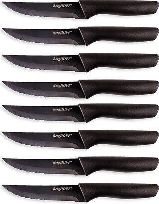 8-Piece Steel Serrated Steak Knife Set