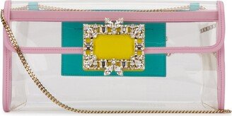 Diamond Buckle Clutch Bag