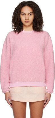 Pink MegaFleece Crewneck