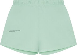 Organic Cotton Pajama Loose Shorts — lagoon green XS