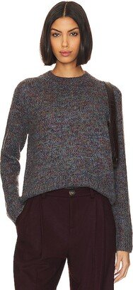 Multicolor Marl Crew Sweater