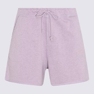 Lilac Cotton Track Shorts