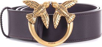 Cintura love Berry In Pelle